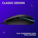 Logitech G203 Gaming Mouse with RGB Lighting