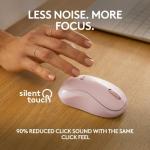 Logitech M240 Silent Bluetooth Wireless Mouse - Rose