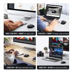 UGREEN Wireless Ergonomic Mouse 4000 DPI - Black