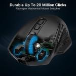 Redragon M810 Pro Wireless Gaming Mouse - RGB, 10000 DPI