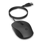HP 150 Wired Ergonomic Mouse with 1600 DPI