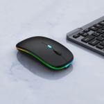 Wireless Bluetooth Gaming Mouse with LED Lights