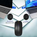 Wireless Bluetooth Gaming Mouse with LED Lights