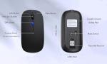Wireless Bluetooth Gaming Mouse with LED Lights