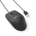 Amazon Basics Wired USB Mouse with 3 Buttons