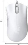 Razer DeathAdder Essential Wired Gaming Mouse - White