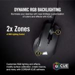 CORSAIR Ironclaw RGB Gaming Mouse - 18,000 DPI