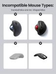 Vaydeer Ultra Slim Mouse Mover - Noiseless & Undetectable