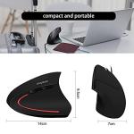 Wired Ergonomic Vertical Mouse with Adjustable DPI