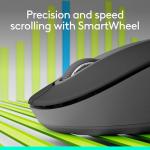 Logitech Signature M650 L Wireless Mouse - Graphite