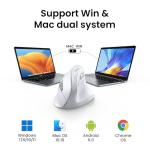 UGREEN Vertical Ergonomic Mouse - Bluetooth & 2.4G