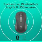 Logitech Signature M650 L Wireless Mouse - Graphite