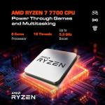 Aftershock Nimbus Mini Gaming PC - Ryzen 7, RTX 5070