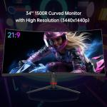 KTC 34" Curved Ultrawide Gaming Monitor 165Hz