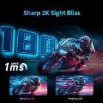 KTC 27" 180Hz Curved WQHD Gaming Monitor