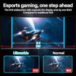 Gawfolk 34" Ultrawide Curved Gaming Monitor