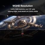 KTC 34" WQHD 165Hz Gaming Monitor