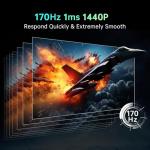 KTC 32" 180Hz Curved QHD Gaming Monitor