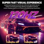 CRUA 34" Ultrawide Gaming Monitor - 120Hz IPS