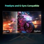 KTC 32" 180Hz Curved QHD Gaming Monitor