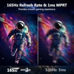 Z-Edge 34" 165Hz Ultrawide Gaming Monitor