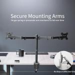 VIVO Dual Ultrawide Monitor Mount for 38-Inch Screens