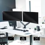 VIVO Heavy Duty Dual Monitor Arm for Ultrawide