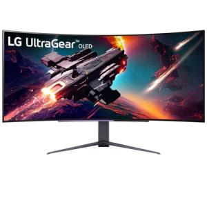 LG 45” Ultragear OLED Curved Gaming Monitor