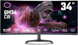Cooler Master 34-Inch Curved 144Hz Gaming Monitor