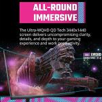 Cooler Master 34-Inch Curved 144Hz Gaming Monitor