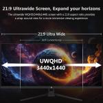 34" Ultrawide 165Hz Gaming Monitor, IPS Panel