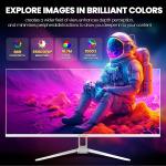 34" White Ultrawide 120Hz Gaming Monitor