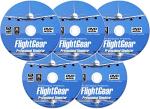 FlightGear Flight Simulator 2022 Deluxe Edition 5 Disc Set