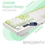 Bangsanth Wireless RGB Keyboard with Tri-Mode Connectivity