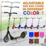 Hurtle Foldable Kick Scooter for Teens and Adults