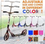 Hurtle Renegade Folding Kick Scooter for All Ages
