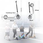 XCJump H1 Folding Scooter for Kids and Adults