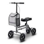 Altus Mobility Knee Walker Scooter in Silver Black