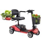 Portable 4-Wheel Folding Mobility Scooter with LED