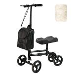 All Terrain Foldable Knee Scooter with 8-Inch Wheels