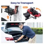 PORIYA 2025 Folding Electric Mobility Scooter Red