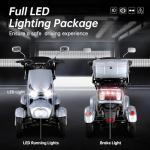 Heavy Duty 4-Wheel Mobility Scooter for Adults