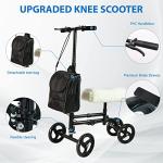 All Terrain Foldable Knee Scooter with 8-Inch Wheels