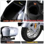 Heavy Duty 4-Wheel Mobility Scooter for Adults