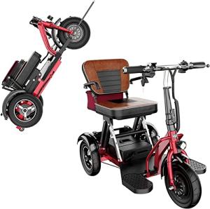 Lightweight Folding Electric 3-Wheel Scooter for Adults