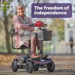 EQUIPMED Foldable Electric Mobility Scooter for Seniors