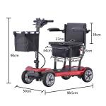 PORIYA Lightweight Foldable Electric Mobility Scooter