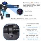 TopMate ES35 Electric 3-Wheel Scooter with Backrest