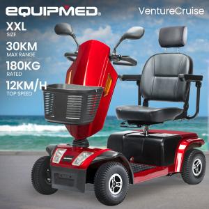 EQUIPMED XXL Mobility Scooter - 30km Range, 12km/h