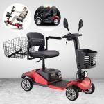 Portable Folding Electric Mobility Scooter with Mirrors